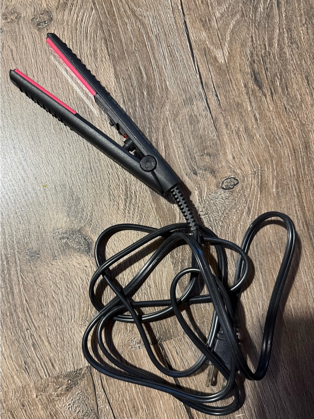 Revlon Black and Pink Mini Hair Straightener